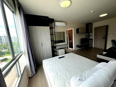 Condos for rent : For rent DCondo Campus resort Dome-rangsit Pharse3 Line ID @757zwvfy