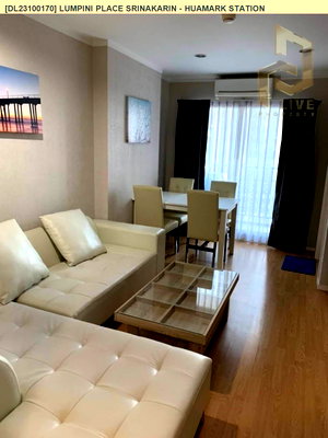 Condos for rent : DL23100170 Condo for rent, Lumpini Place Srinakarin - Huamark Station near ARL Hua Mak, ready to move in, call urgently 0653619502 LineID @897iyzll