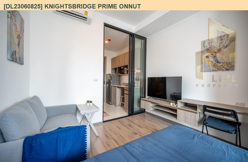 DL23060825 Condo for rent, Knightsbridge Prime Onnut near BTS On Nut, ready to move in, call urgently 0656133286 LineID @655ebbvc