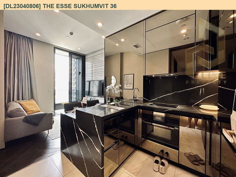 DL23040806 Condo for rent, THE ESSE Sukhumvit 36 near BTS Thong Lo, ready to move in, call urgently 0656133286 LineID @655ebbvc