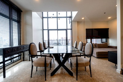 คอนโดให้เช่า : The Crest Sukhumvit 34 3 bedrooms, for rent