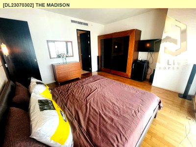 คอนโดให้เช่า : DL23070302 ให้เช่าคอนโด เดอะ เมดิสัน (The Madison) ใกล้ BTS พร้อมพงษ์ พร้อมเข้าอยู่ โทรด่วน 0653619502 LineID @952jdxxk