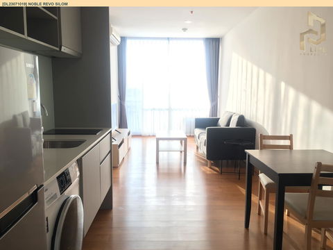 DL23071019 Condo for rent, Noble Revo Silom near BTS Surasak, ready to move in, call urgently 0656133286 LineID @655ebbvc