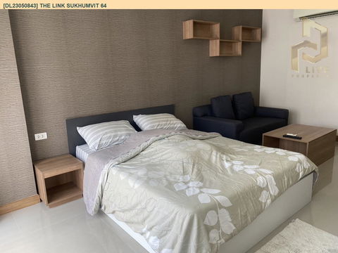 DL23050843 Condo for rent, The Link Sukhumvit 64 near BTS Punnawithi, ready to move in, call urgently 0638692663 LineID @655ebbvc