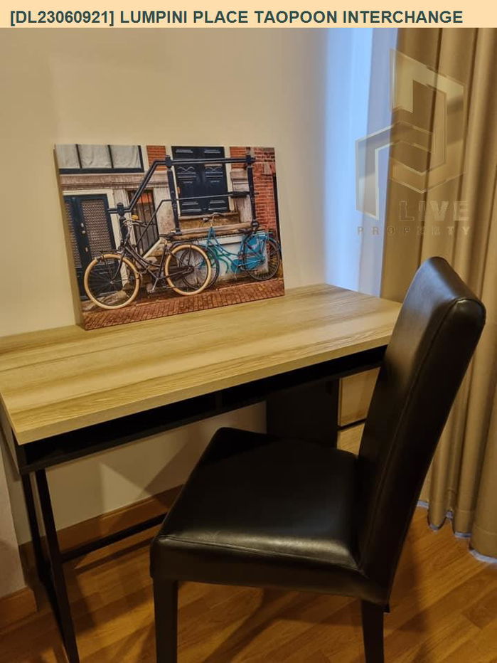 picture DL23060921 Condo for rent, Lumpini Place Taopoon Interchange  near MRT เตาปูน, ready to move in, call urgently 0638692663 LineID @897iyzll - 4/10