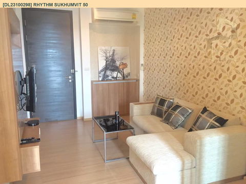 DL23100298 Condo for rent, Rhythm Sukhumvit 50 near BTS On Nut, ready to move in, call urgently 0656133286 LineID @655ebbvc