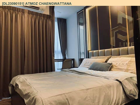 DL23090151 ให้เช่าคอนโด แอทโมซ แจ้งวัฒนะ (Atmoz Chaengwattana) ใกล้ สายสีชมพู พร้อมเข้าอยู่ โทรด่วน 0614453194 LineID @162cjixi