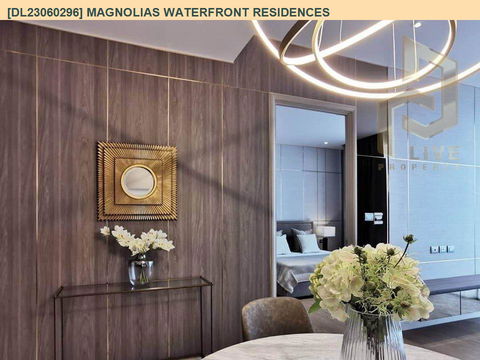 DL23060296 Condo for rent, Magnolias Waterfront Residences near BTS Saphan Taksin, ready to move in, call urgently 0656133286 LineID @655ebbvc