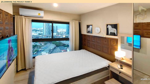 DL23080038 ให้เช่าคอนโด เดอะ ไพรเวซี่ พระราม 9 (The Privacy Rama 9) ใกล้ ARL รามคำแหง พร้อมเข้าอยู่ โทรด่วน 0800343450 LineID @655ebbvc