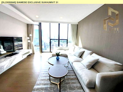 Condos for rent : DL23050845 Condo for rent, Siamese Exclusive Queens near MRT ศูนย์การประชุมแห่งชาติสิริกิติ์, ready to move in, call urgently 0800343450 LineID @655ebbvc