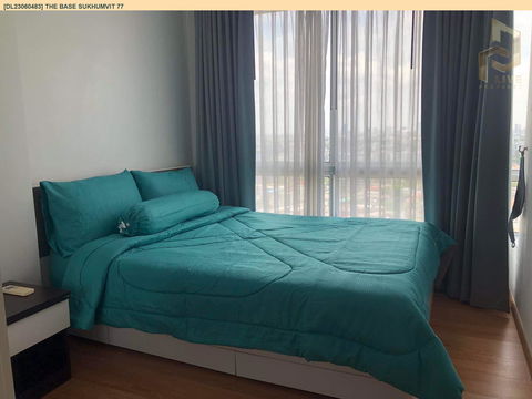 DL23060483 Condo for rent, The Base Sukhumvit 77 near BTS On Nut, ready to move in, call urgently 0656133286 LineID @655ebbvc