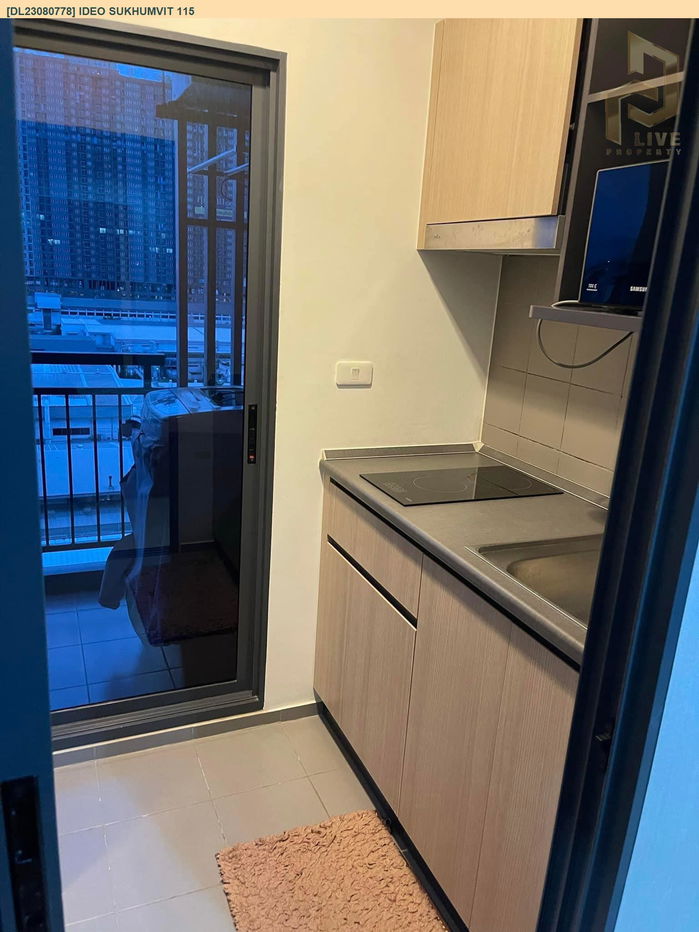 รูป DL23080778 ให้เช่าคอนโด ไอดีโอ สุขุมวิท 115 (IDEO Sukhumvit 115 ) ใกล้ BTS ปู่เจ้า พร้อมเข้าอยู่ โทรด่วน 0800343450 LineID @655ebbvc - รูปที่ 4/5
