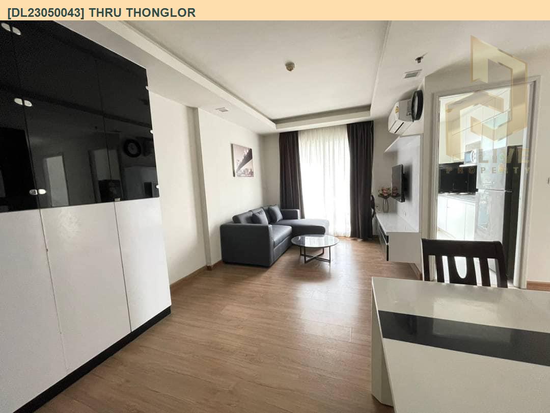 DL23050043 Condo for rent, Thru Thonglor near BTS Thong Lo, ready to move in, call urgently 0638692663 LineID @952jdxxk