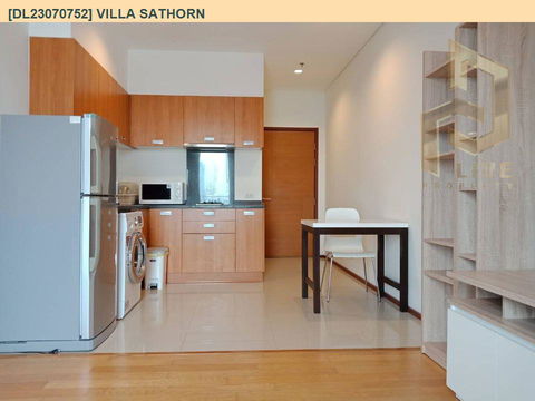 DL23070752 ให้เช่าคอนโด วิลล่า สาทร (Villa Sathorn) ใกล้ BTS กรุงธนบุรี พร้อมเข้าอยู่ โทรด่วน 0638692663 LineID @655ebbvc