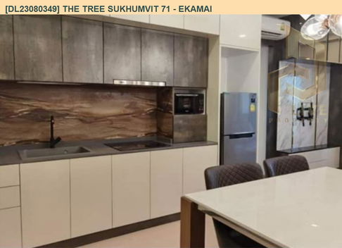 DL23080349 ให้เช่าคอนโด เดอะ ทรี สุขุมวิท 71 - เอกมัย (The Tree Sukhumvit 71 - Ekamai) ใกล้ สายสีส้ม พร้อมเข้าอยู่ โทรด่วน 0638692663 LineID @534wlwof
