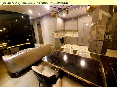 คอนโดให้เช่า : DL23070219 ให้เช่าคอนโด ดิ เอส แอท สิงห์ คอมเพล็กซ์ (The Esse at Singha Complex) ใกล้ MRT เพชรบุรี พร้อมเข้าอยู่ โทรด่วน 0842740999 LineID @523dslwi