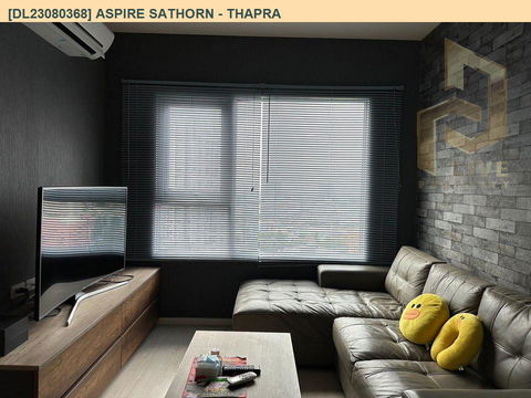DL23080368 Condo for rent, Aspire Sathorn - Thapra near BTS Talat Phlu, ready to move in, call urgently 0656133286 LineID @534wlwof