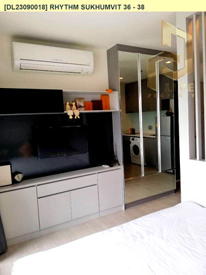 คอนโดให้เช่า : DL23090018 ให้เช่าคอนโด ริทึ่ม สุขุมวิท 36 - 38 (Rhythm Sukhumvit 36 - 38) ใกล้ BTS ทองหล่อ พร้อมเข้าอยู่ โทรด่วน 0800343450 LineID @655ebbvc