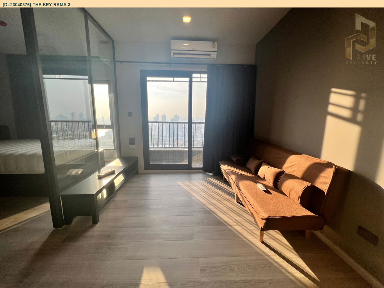 picture DL23040376 Condo for rent, The Key Rama 3 near BTS Chong Nonsi, ready to move in, call urgently 0653619502 LineID @534wlwof - 5/7