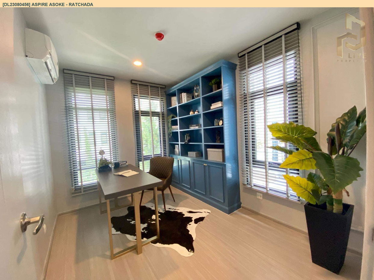 picture DL23080456 Condo for rent, Aspire Asoke - Ratchada near MRT พระราม 9, ready to move in, call urgently 0656133286 LineID @655ebbvc - 7/9