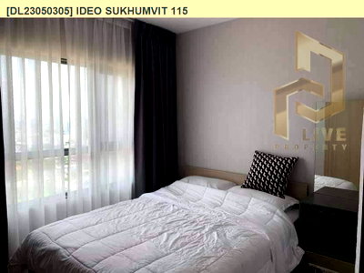 Condos for rent : DL23050305 Condo for rent, IDEO Sukhumvit 115  near BTS Pu Chao, ready to move in, call urgently 0638692663 LineID @952jdxxk