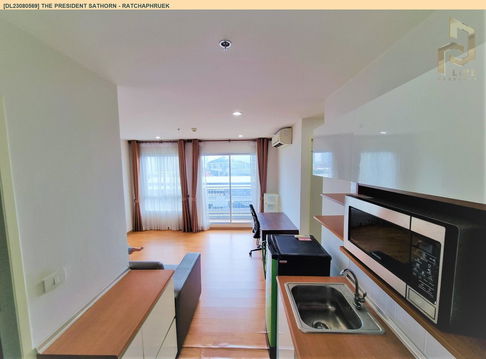 DL23080569 Condo for rent, The President Sathorn - Ratchaphruek near BTS Bang Wa, ready to move in, call urgently 0638692663 LineID @534wlwof