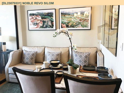 DL23070331 Condo for rent, Noble Revo Silom near BTS Surasak, ready to move in, call urgently 0638692663 LineID @534wlwof