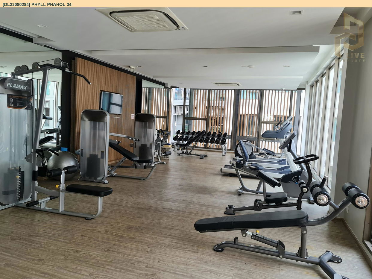 picture DL23080284 Condo for rent, Phyll Phahol 34 near BTS Sena Nikhom, ready to move in, call urgently 0656133286 LineID @655ebbvc - 8/8