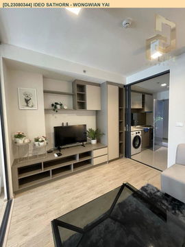 DL23080344 ให้เช่าคอนโด ไอดีโอ สาทร - วงเวียนใหญ่ (IDEO Sathorn - Wongwian Yai) ใกล้ BTS วงเวียนใหญ่ พร้อมเข้าอยู่ โทรด่วน 0638692663 LineID @655ebbvc