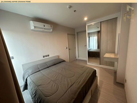 DL23040498 Condo for rent, Aspire Erawan Prime near BTS Chang Erawan, ready to move in, call urgently 0800343450 LineID @655ebbvc