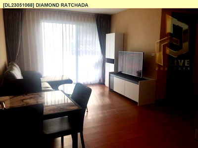 Condos for rent : DL23051068 Condo for rent, Diamond Ratchada near MRT ห้วยขวาง, ready to move in, call urgently 0656133286 LineID @534wlwof