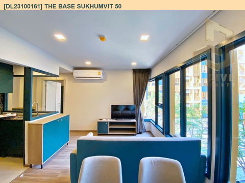DL23100161 ให้เช่าคอนโด เดอะ เบส สุขุมวิท 50 (The Base Sukhumvit 50) ใกล้ BTS อ่อนนุช พร้อมเข้าอยู่ โทรด่วน 0638692663 LineID @655ebbvc