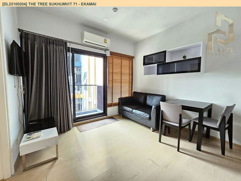 DL23100204 Condo for rent, The Tree Sukhumvit 71 - Ekamai near สายสีส้ม, ready to move in, call urgently 0656133286 LineID @655ebbvc