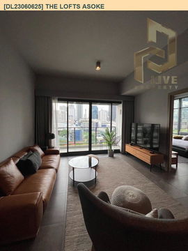 DL23060625 Condo for rent, The Lofts Asoke  near MRT เพชรบุรี, ready to move in, call urgently 0656133286 LineID @655ebbvc