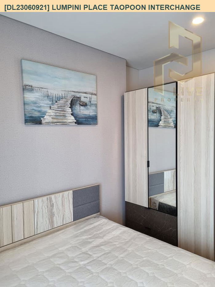 picture DL23060921 Condo for rent, Lumpini Place Taopoon Interchange  near MRT เตาปูน, ready to move in, call urgently 0638692663 LineID @897iyzll - 7/10