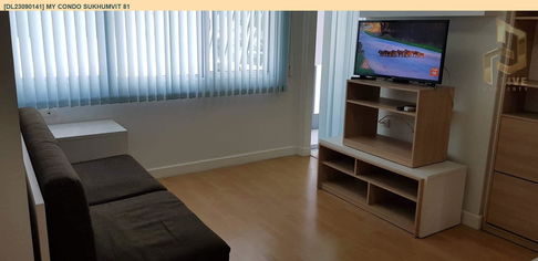 DL23090141 ให้เช่าคอนโด มาย คอนโด สุขุมวิท 81 (My Condo Sukhumvit 81) ใกล้ BTS อ่อนนุช พร้อมเข้าอยู่ โทรด่วน 0653619502 LineID @534wlwof