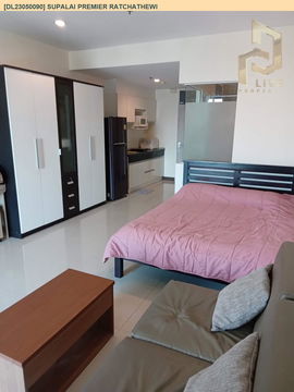 DL23050090 Condo for rent, Supalai Premier Ratchathewi near BTS Ratchathewi, ready to move in, call urgently 0638692663 LineID @162cjixi