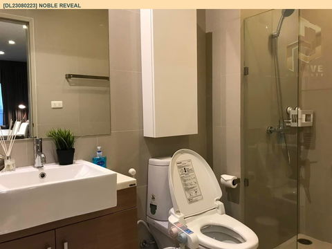 DL23080223 Condo for rent, Noble Reveal near BTS Ekkamai, ready to move in, call urgently 0656133286 LineID @655ebbvc