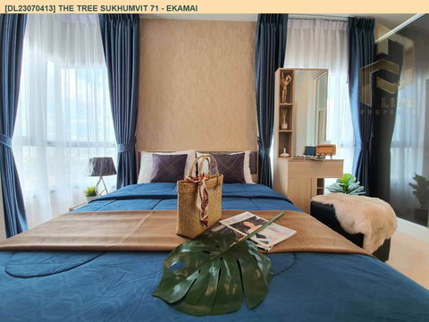 DL23070413 Condo for rent, The Tree Sukhumvit 71 - Ekamai near สายสีส้ม, ready to move in, call urgently 0656133286 LineID @534wlwof