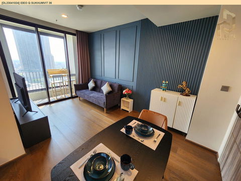 DL23041024 ให้เช่าคอนโด ไอดีโอ คิว สุขุมวิท 36 (IDEO Q Sukhumvit 36) ใกล้ BTS ทองหล่อ พร้อมเข้าอยู่ โทรด่วน 0653619502 LineID @534wlwof