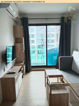 DL23070755 Condo for rent, The Excel Hideaway Sukhumvit 50 near BTS On Nut, ready to move in, call urgently 0656133286 LineID @655ebbvc