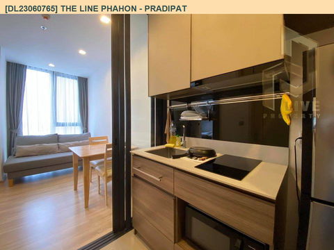 DL23060765 ให้เช่าคอนโด เดอะ ไลน์ พหล - ประดิพัทธ์ (THE LINE Phahon - Pradipat) ใกล้ BTS สะพานควาย พร้อมเข้าอยู่ โทรด่วน 0638692663 LineID @655ebbvc