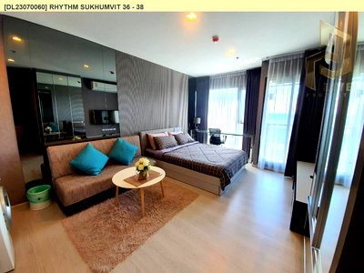 คอนโดให้เช่า : DL23070060 ให้เช่าคอนโด ริทึ่ม สุขุมวิท 36 - 38 (Rhythm Sukhumvit 36 - 38) ใกล้ BTS ทองหล่อ พร้อมเข้าอยู่ โทรด่วน 0614453194 LineID @162cjixi