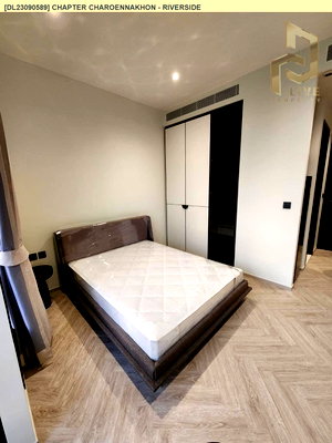 Condos for rent : DL23090589 Condo for rent, Chapter Charoennakhon - Riverside near BTS Krung Thon Buri, ready to move in, call urgently 0614453194 LineID @952jdxxk