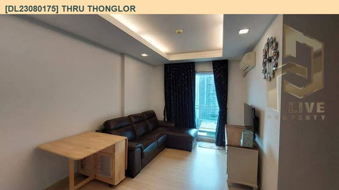 DL23080175 ให้เช่าคอนโด ทรู ทองหล่อ (Thru Thonglor) ใกล้ BTS ทองหล่อ พร้อมเข้าอยู่ โทรด่วน 0638692663 LineID @655ebbvc
