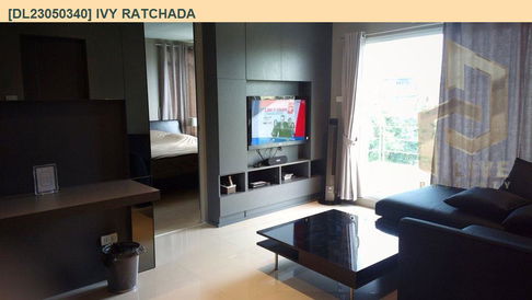 DL23050340 Condo for rent, Ivy Ratchada near MRT สุทธิสาร, ready to move in, call urgently 0638692663 LineID @534wlwof