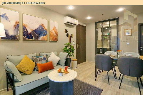 DL23060049 Condo for rent, XT HUAIKWANG near MRT ห้วยขวาง, ready to move in, call urgently 0656133286 LineID @655ebbvc