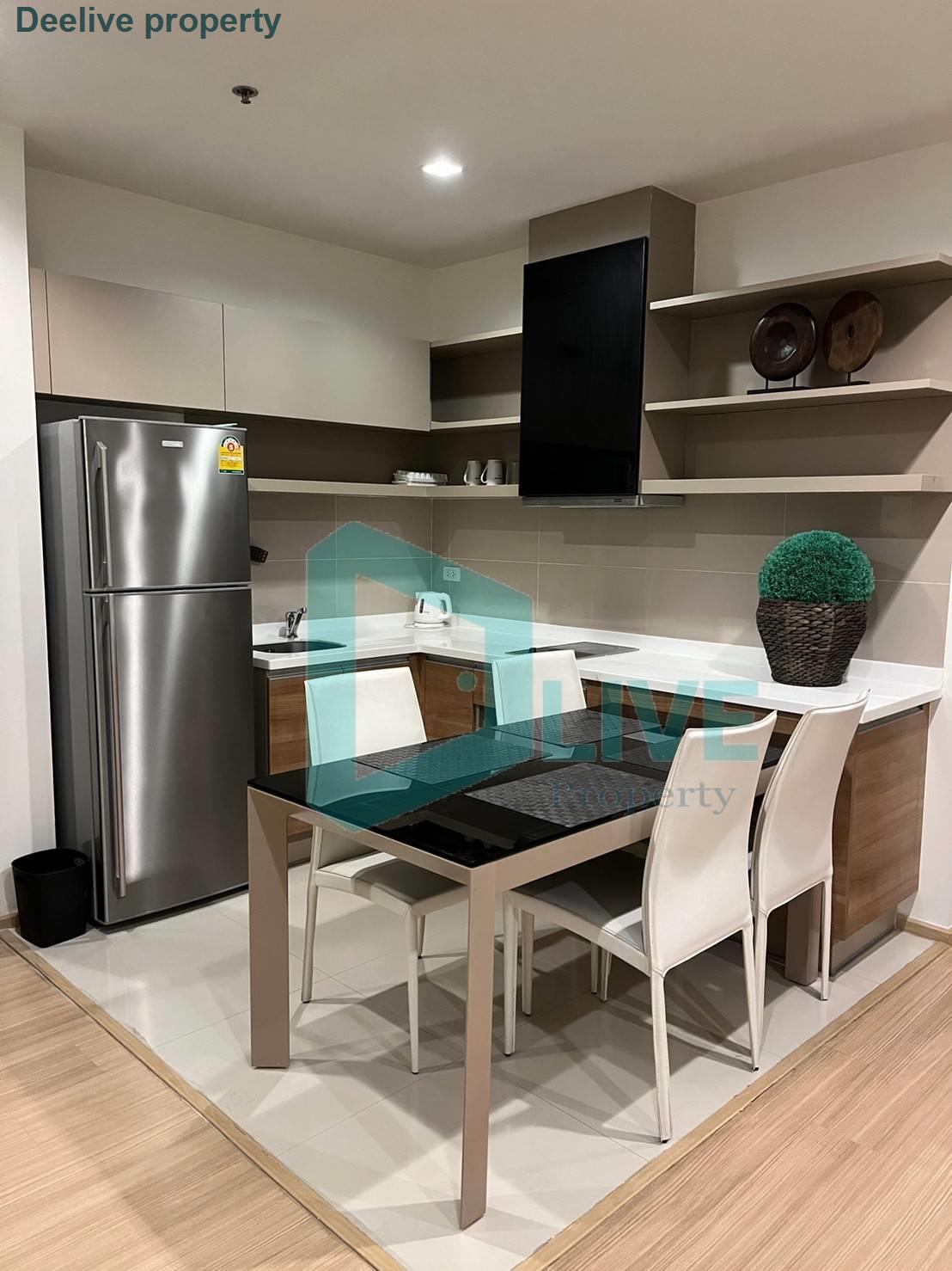 DL100155 Condo for rent, Rhythm Sukhumvit 50 near BTS On Nut, ready to move in, call urgently 0653619502 LineID @952jdxxk