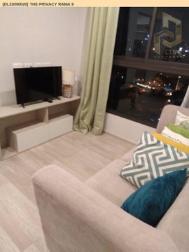 DL23090020 Condo for rent, The Privacy Rama 9 near ARL Ramkhamhaeng, ready to move in, call urgently 0638692663 LineID @952jdxxk