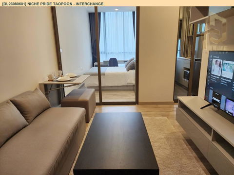 DL23080601 Condo for rent, Niche Pride Taopoon - Interchange near MRT เตาปูน, ready to move in, call urgently 0656133286 LineID @655ebbvc